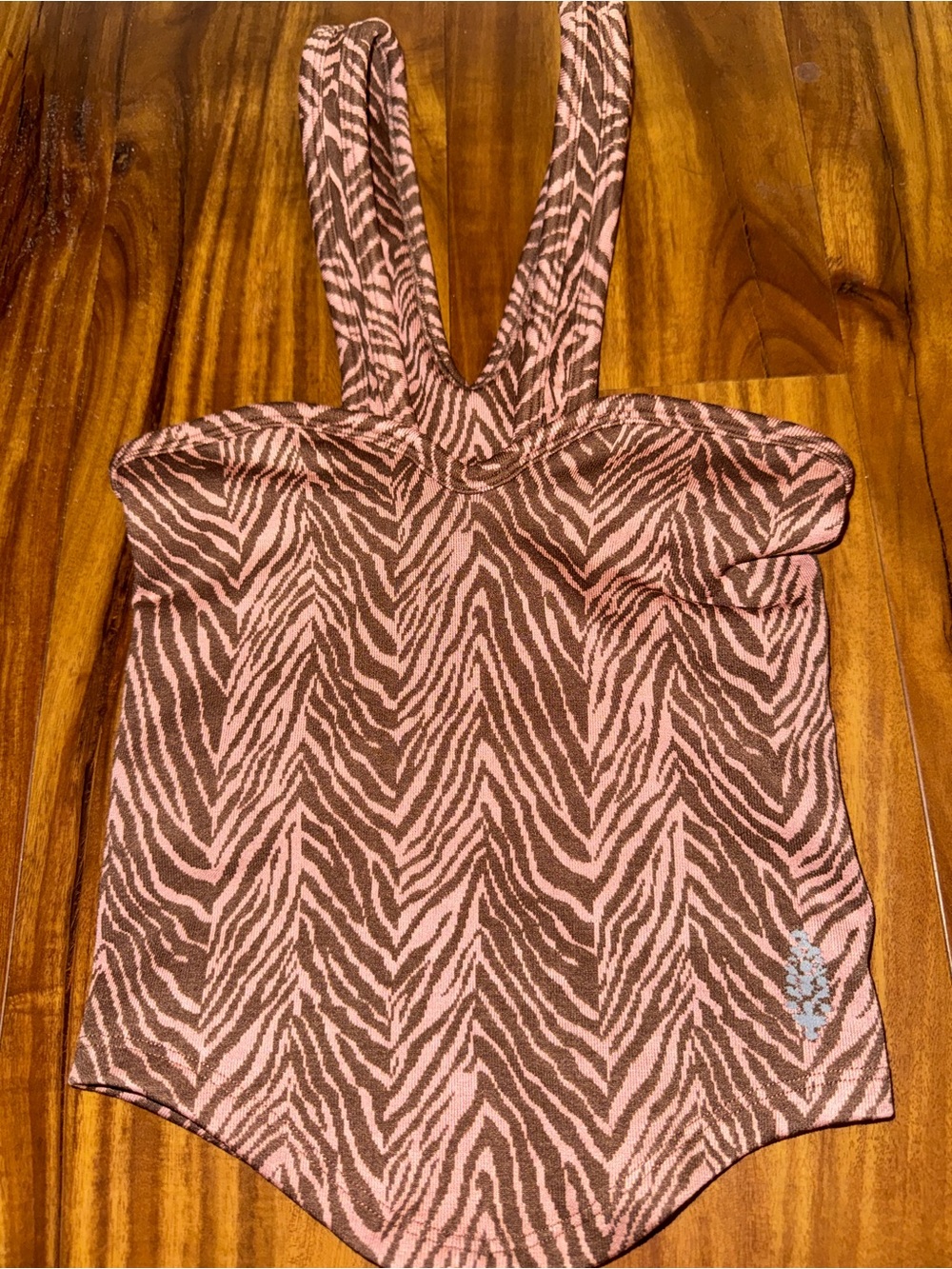 FP MOVEMENT Flutter Kick Tank /Zebra Print Cropped Tank Top - 2colors NWOT - Picture 5 of 14
